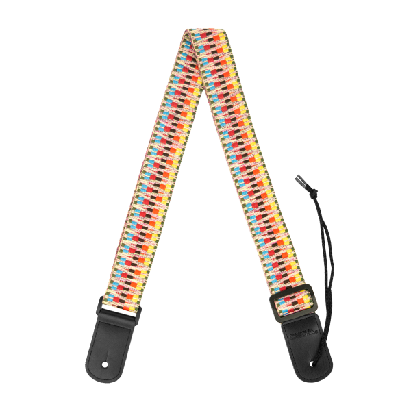 Cascha Ukulele Gurt Jaquard - Regenbogen
