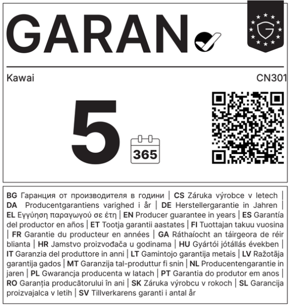 Kawai Digitalpiano CN-301 B