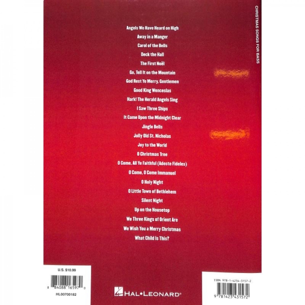 Christmas songs for bass