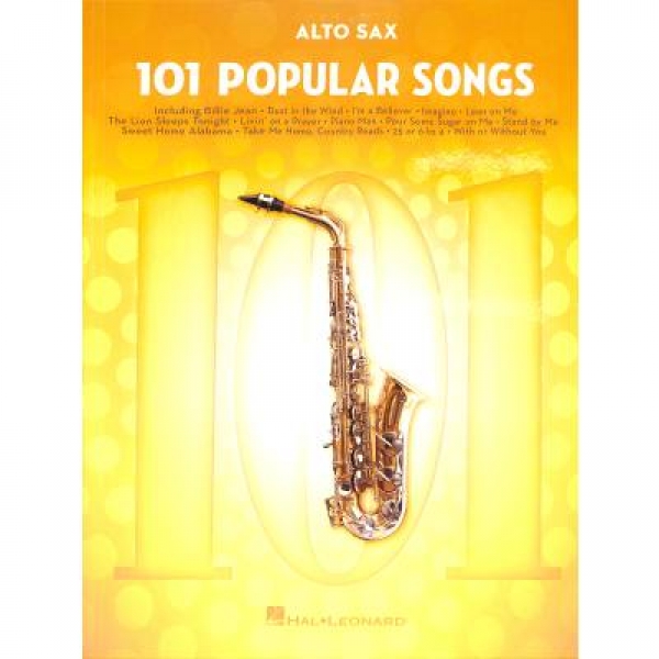 101 popular songs Altsaxophon
