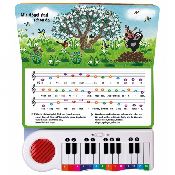Der kleine Maulwurf Meine Ersten Lieder Klavier