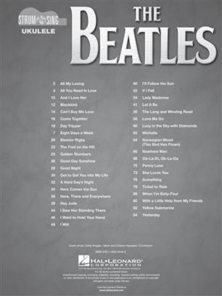 Beatles Strum & Sing Ukulele