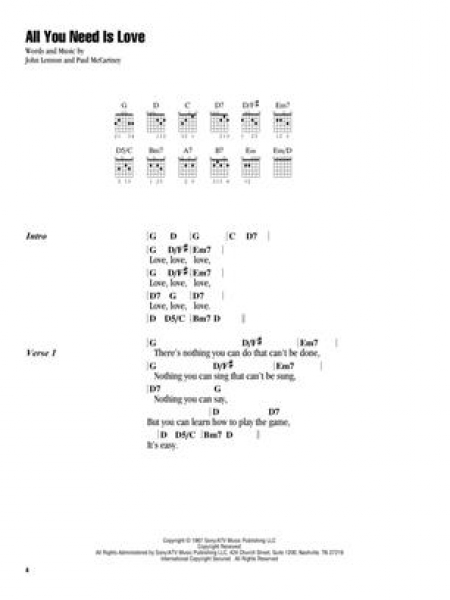 Beatles Strum & Sing Ukulele