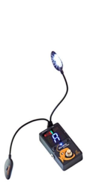 Ortega Chromatischer Pedal Tuner mit USB-Licht