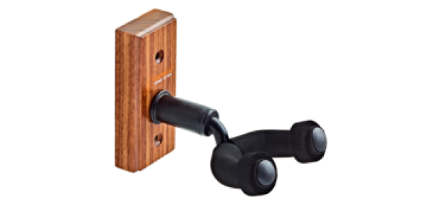 Ortega Ukulelen Wandhalter,  Black Walnut
