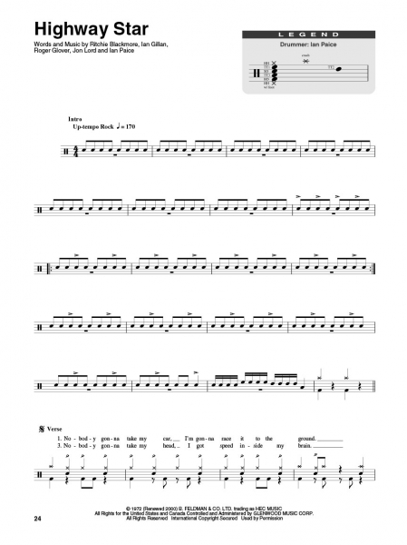 Rock Band Drum Play-Along Volume 20