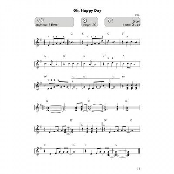 Die Taste 4 Keyboardschule