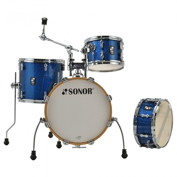 Sonor AQX 16" Blue Ocean Sparkle Jungle Shell Set