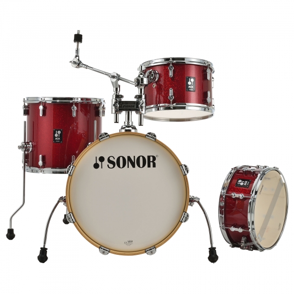 Sonor AQX 18" Red Moon Sparkle Jazz Shell Set