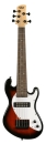 U-Bass Solid Body 5-String, Tobacco Burst, Fretted, with Bag