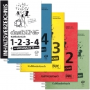 Das Ding mit Noten Band 1 - 4 | Kultliederbücher inkl. Original Inhaltsverzeichnis