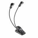 König & Meyer 12244 Notenpultleuchte Double2 LED FlexLight schwarz
