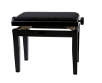 GEWA Pianobank Deluxe Schwarz hochglanz